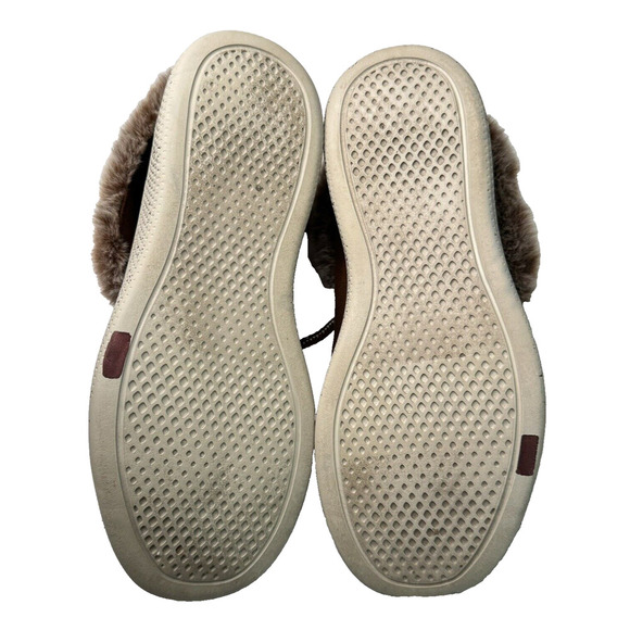Bobs Skechers Skipper Hang Glider Boots Faux Fur Memory Foam Brown Womens Sz 7M - Picture 8 of 8